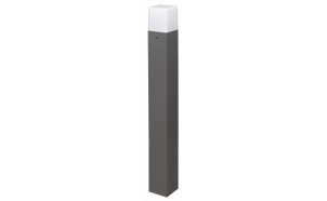 Градинско осветително тяло, 60 cm, Е27, IP65, графит
