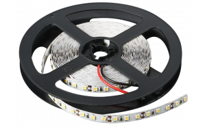 Striscia LED flessibile 9.6W/m, 6500K, 12V DC, SMD2835, 120 LEDs/m, IP65