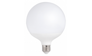 LED лампа топка 15W, E27, 4000K, 220-240V AC, неутрална светлина