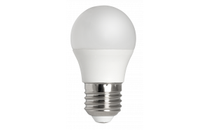 LED лампа топка за ниско напрежение 5W, E27, 3000K, 12-24V AC/DC, топла светлина