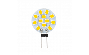 LED lamp 1.5W, G4, 4000K, 12V DC, SMD2835, 1 pc./blister