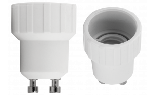 Adattatore per portalampada da GU10 a E14, 4 pezzi
