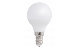 LED лампа топка 3W, E14, 3000K, 220-240V AC, топла светлина