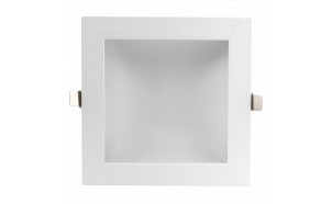 LED луна с индиректна светлина 20W, 4200K, 220-240V AC, неутрална светлина, квадрат