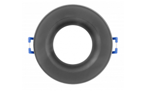 Cornice downlight da soffitto, rotonda, GU10, fissa, grigio, IP44