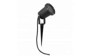 Appareil d'éclairage de jardin, GU10, IP65, noir