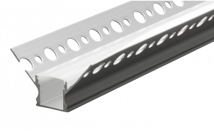 Aluminijski profil za gips ploče 3m, unutarnji kut 13mm