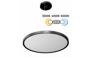 Plafoniera LED, 50W, 3000K/4000K/6000K