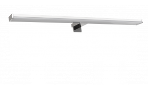 LED осветително тяло за баня – за огледало, стена и шкаф, 12W, 4000К, хром, IP44