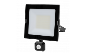 Proiettore LED SLIM con sensore PIR 50W, 4000K, 220-240V AC, IP44