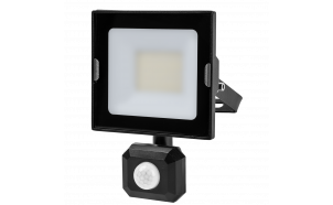 Proiettore LED SLIM con sensore PIR 30W, 4000K, 220-240V AC, IP44