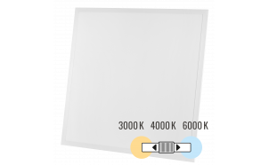Πάνελ LED 600x600 mm, 40W, 3000K/4000K/6000K, 137 lm/W, 220V-240V AC, IP44