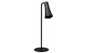 Lampada da tavolo magnetica ricaricabile a LED dimmerabile, 3W, 4000K, IP20, nera