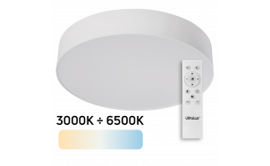 Plafoniera LED dimmerabile CCT con telecomando, max. 72W, 3000K-6500К