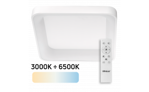 Plafoniera LED dimmerabile CCT con telecomando, max. 72W, 3000K-6500К