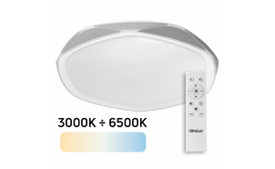 Plafoniera LED dimmerabile CCT con telecomando, max. 72W, 3000K-6500К