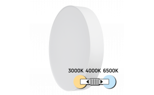 Plafoniera LED CCT, 24W, 3000K/4000K/6500К
