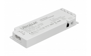 Alimentation, stabilisée, pour éclairage de meuble LED 12V DC, 36W, 4 ports, 3A, IP20