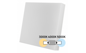 Lampada da soffitto a LED 18W/24W/30W, CCT 3000K/4000K/5000K, IK08, IP54