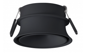 Cornice decorativa per downlight da soffitto, low-glare, con secondo anello decorativo illuminato