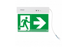 LED Fixture with built-in battery Ni-Cd 400mAh/3.6V, 220V-240V AC, 1.5W, 6500K