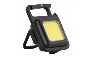 Torcia LED portatile multifunzionale con portachiavi 5W, 6500K, 5V DC, IP44