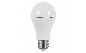 LED Bulb with built-in battery A60 6W, E27, 4000K, 220-240V AC