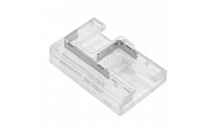 Corner connector for single colour LED strip 10mm, 50pcs./pack