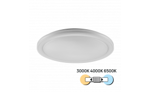 Plafoniera LED CCT, 36W, 3000K/4000K/6500К