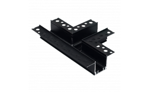T- conector horizontal para  carril profundo de empotrar