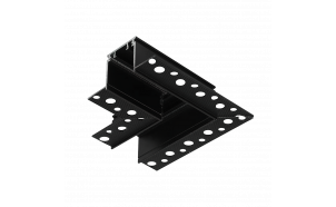 L- conector horizontal para  carril profundo de empotrar