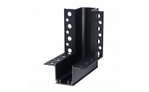 L conector para carril profundo  de empotrar