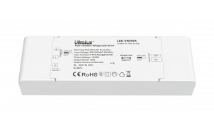 TRIAC dimmable power supply, 12V DC, 6.25A, 75W