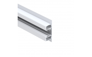 Aluminijski profil za LED traku, 3m, dvostruki