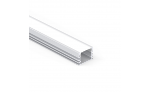 Aluminijski profil za LED traku nadgradni, duboki, 2 m