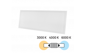 Πάνελ LED 1200x300 mm, 40W, 3000K/4000K/6000K, 137 lm/W, 220V-240V AC, IP44