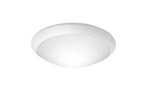Plafonnier pour éclairage LED, rond, cadre blanc