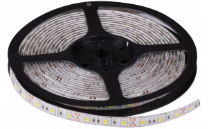 LED лента, 14.4W/m, 3000K, 12V DC, SMD5050, 60 LEDs/m, IP65