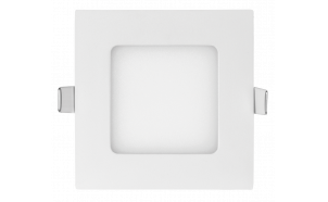 Pannello LED da incasso, quadrato, 6W, 4200K, 220-240V AC