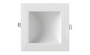 LED луна с индиректна светлина 12W, 2700K, 220-240V AC, топла светлина, квадрат